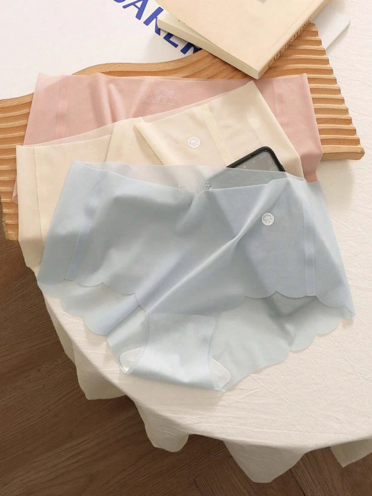 Ice silk Buttermilk panties pack of ( 6 )