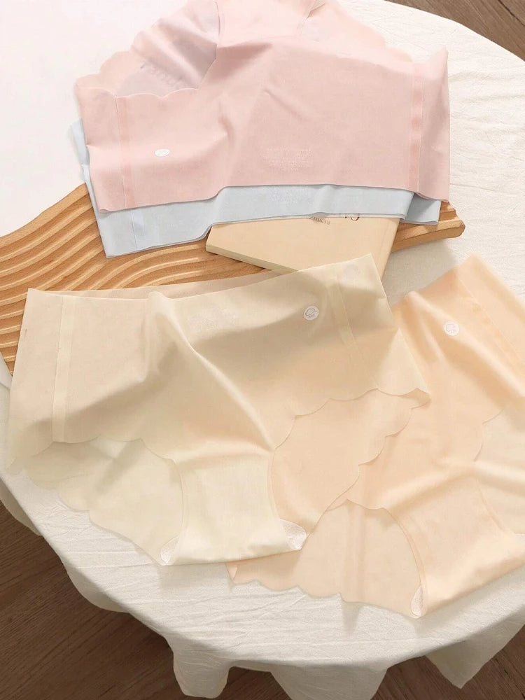 Ice silk Buttermilk panties pack of ( 6 )
