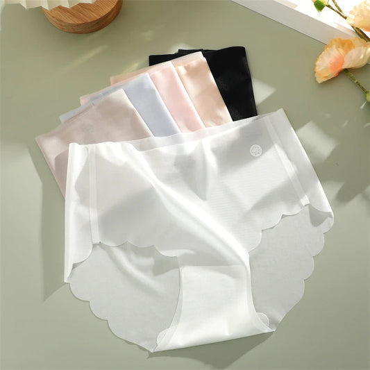 Ice silk Buttermilk panties pack of ( 6 )