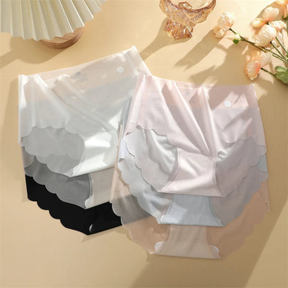 Ice silk Buttermilk panties pack of ( 6 )